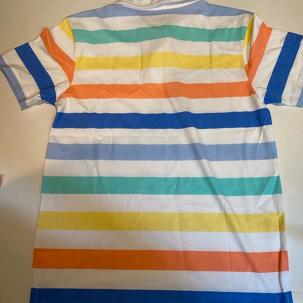Boys Large Short Sleeve Striped Polo Children’s Place New With Tags - Picture 5 of 5